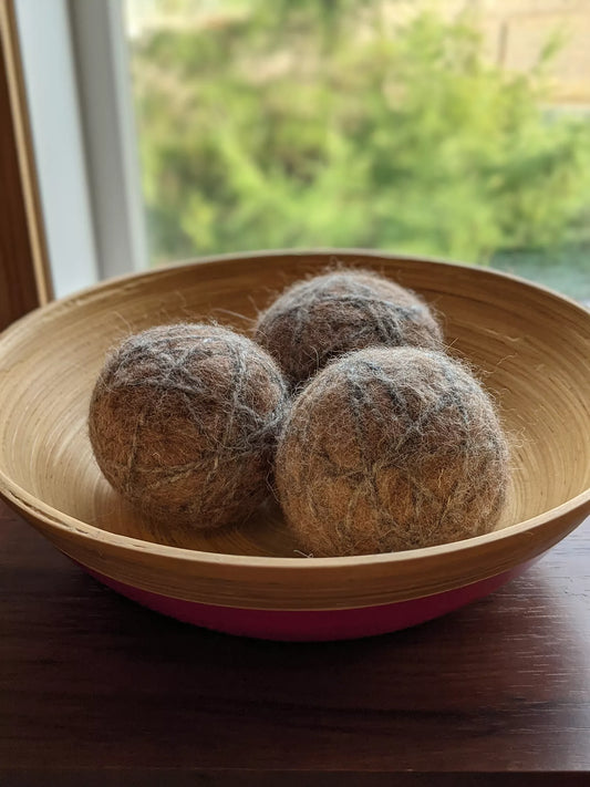 Natural Alpaca Dryer Balls (set of 3)