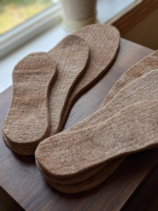 Natural Alpaca Insoles