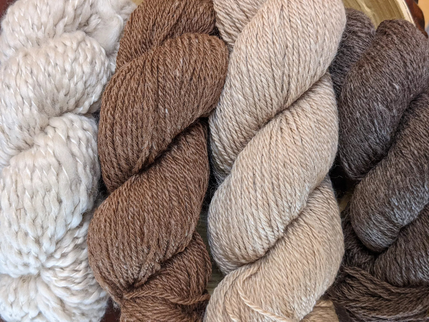 Alpaca Yarn - Natural Colours